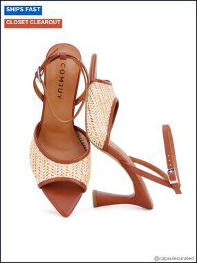 Women's Strappy Kitten Heeled Sandals Pointed Toe Peep Toe Wedding Prom Dress